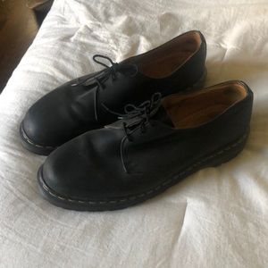 Mens Black Work Shoe Doc Dr. Martens Size 13